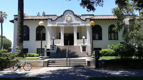 Woodland Public Library and Rose Garden